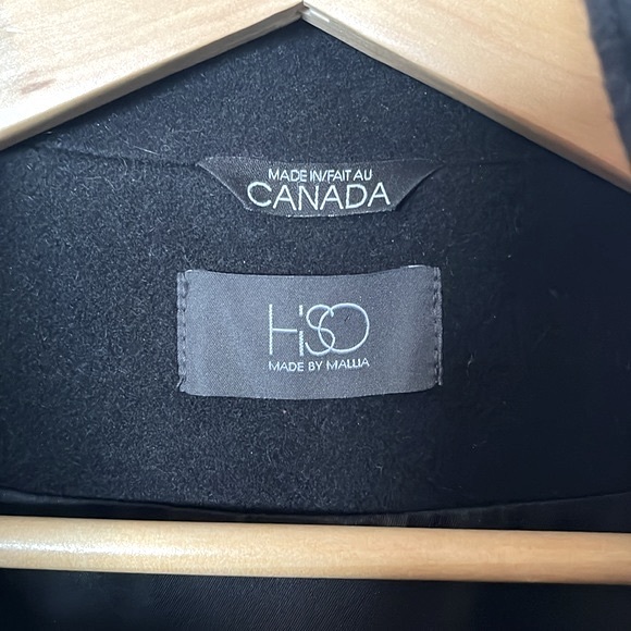 HiSO Cashmere/Wool Dress Coat - Picture 7 of 7